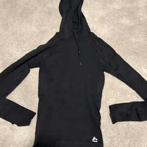 RBX Black Hooded athletic Sweatshirt